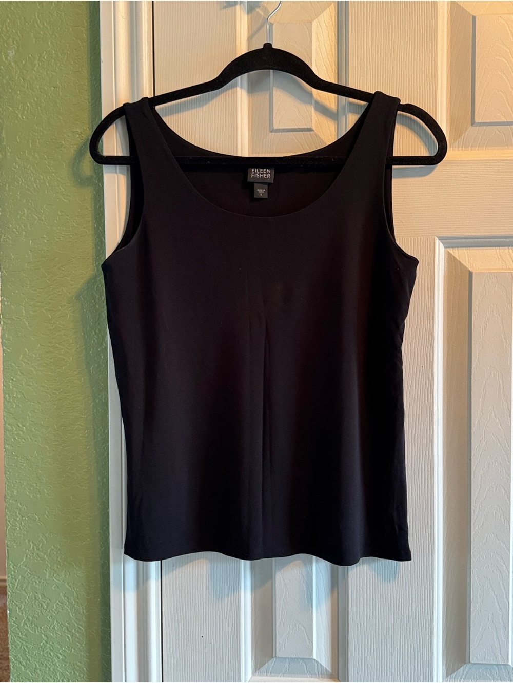 Eileen Fisher silk double lining top